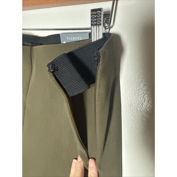Talbots Portland Pants Green Women's Size 16 NWT - Picture 10 of 13